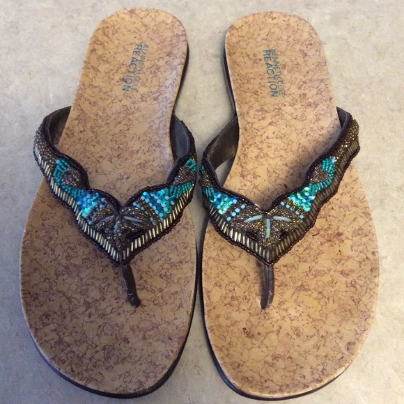 Kenneth Cole Women’s Wham Bam Glam Sandal, 8.5 M - Picture 1 of 5